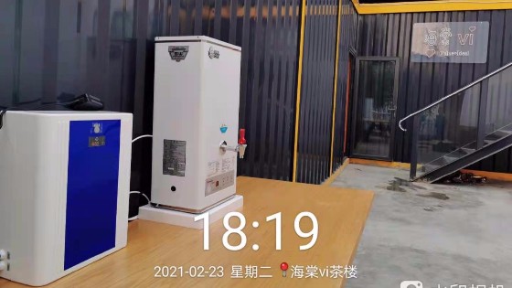 生意好的茶楼为什么喜欢用步进式开水器和高品质净水机？